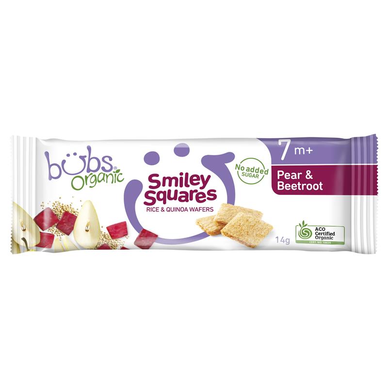 Smile Squares Pear 14g