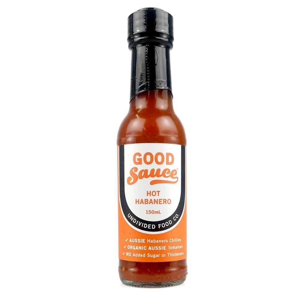 Undivided Food Co Good Sauce Hot Habanero 150ml