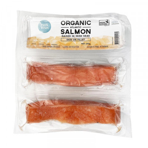 Atlantic Salmon Skin On 250g