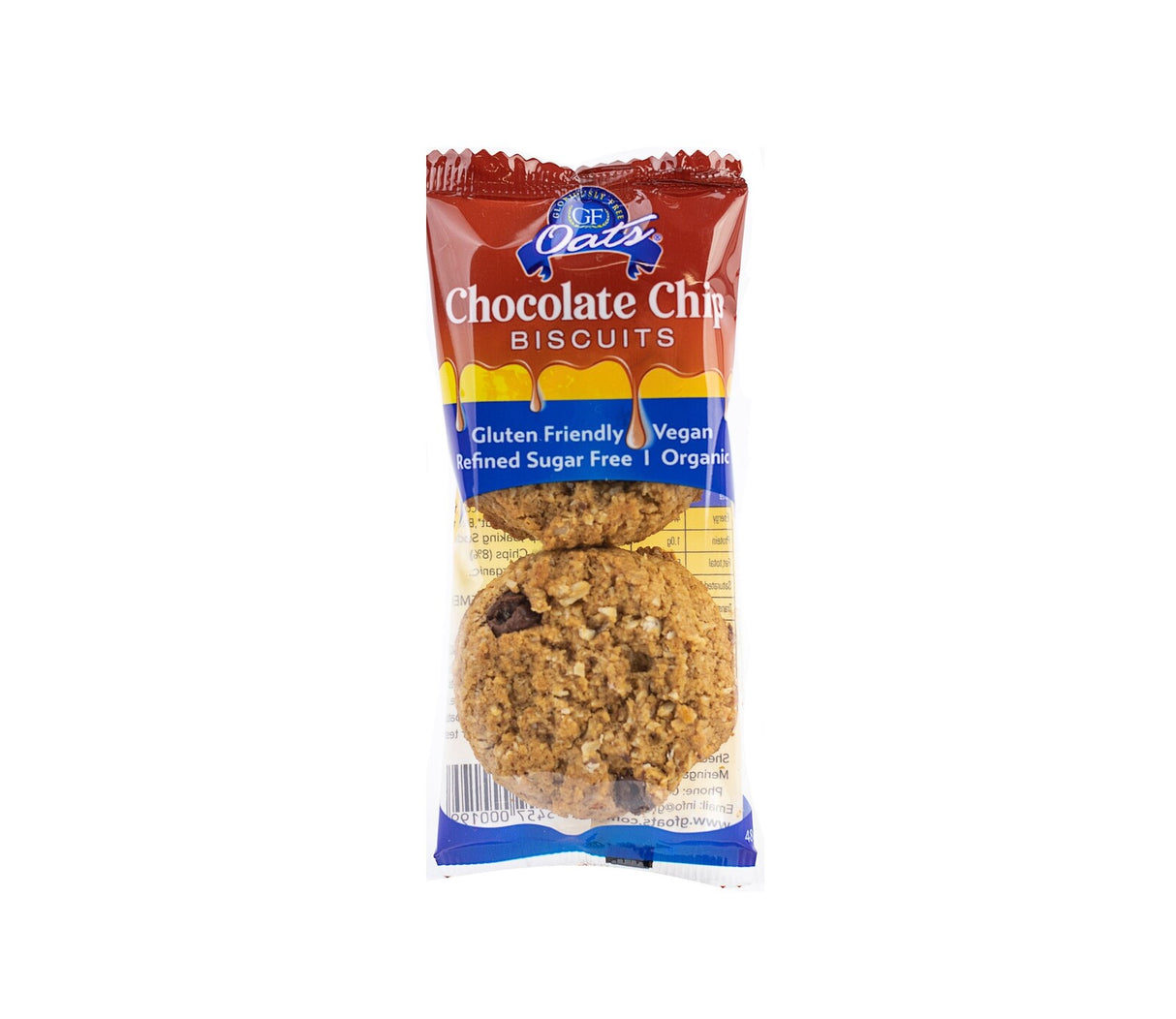 Free GF Chocolate Chip Cookies Twin Pack 48g