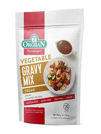 Orgran Gluten Free Gravy Mix Vegetable 200g