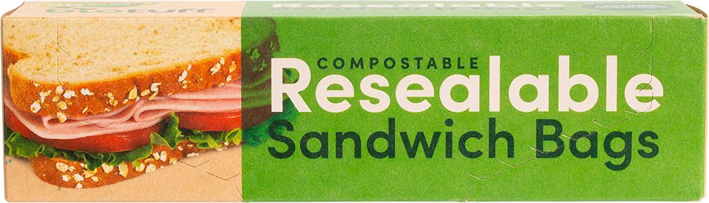 Resealable Sandwich Ba 18x17cm 30