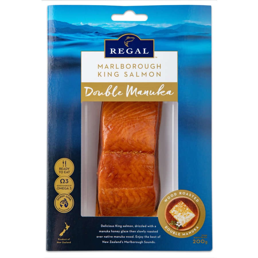 Salmon Double Manuka 200g