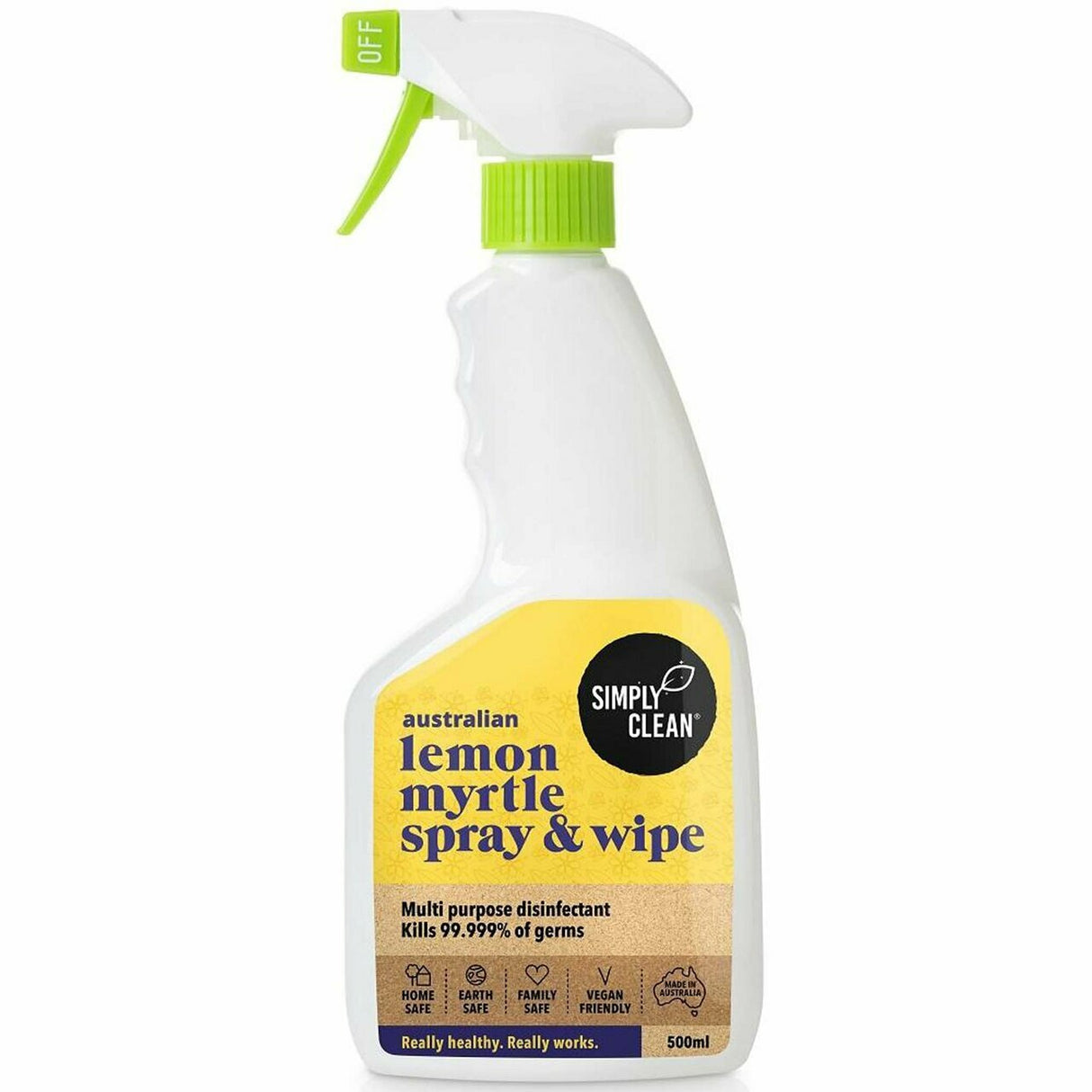 Simply Lmyrtle Spray Wipe500ml