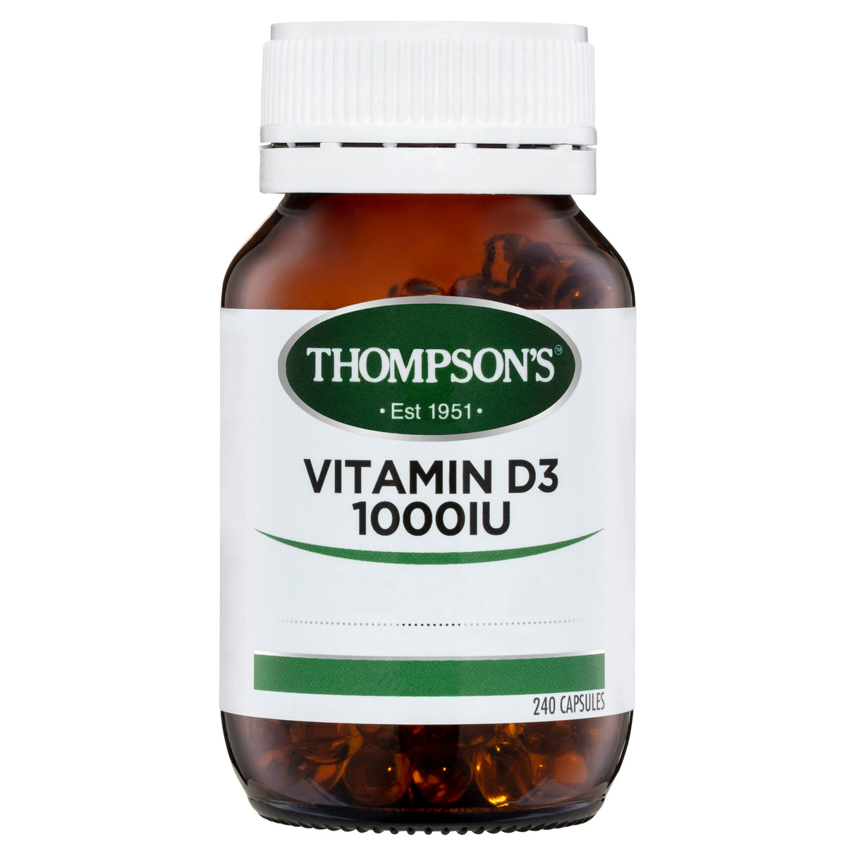 Thompsons Vitamin D3 1000iu 240 caps