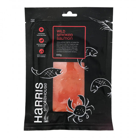 Wild Smoked Salmon 100g