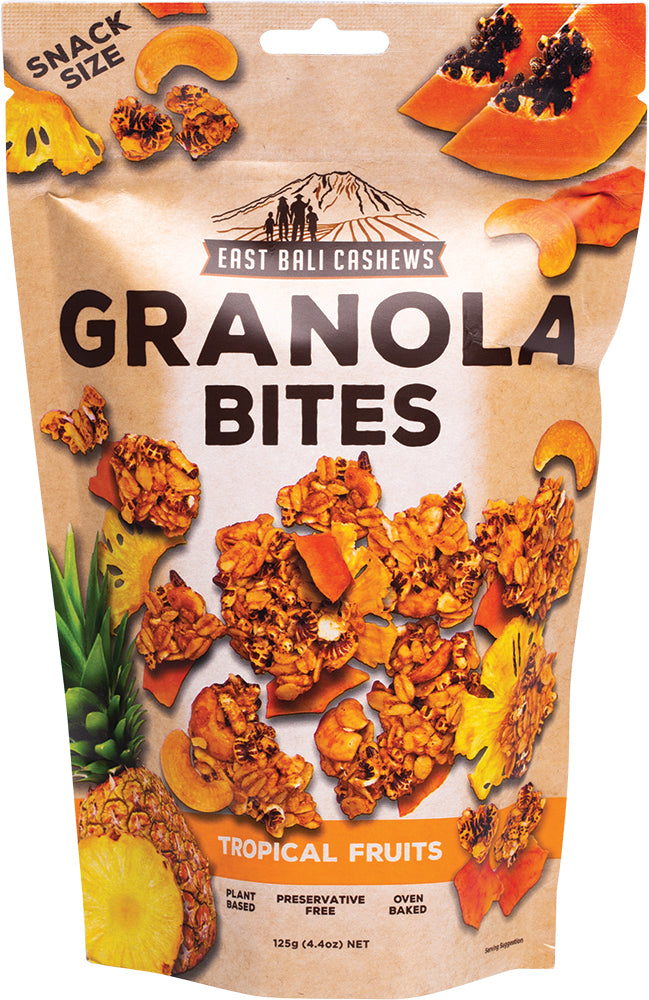 Cashews Granola Tropical Fruits 125g