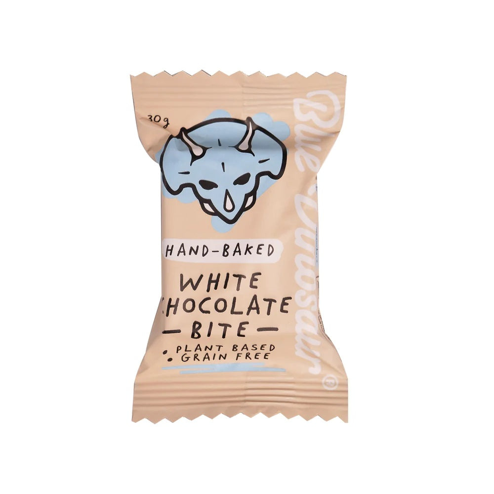 Blue Dinosaur White Choco Bite 30g