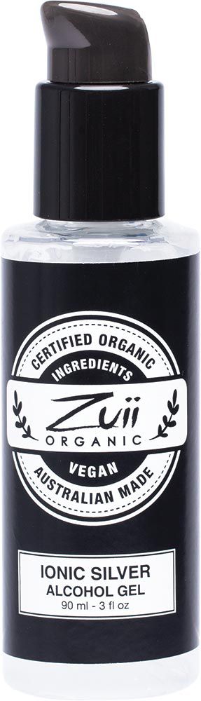 Zuii Organic Ionic Silver Alcohol Sanitising Gel 90ml