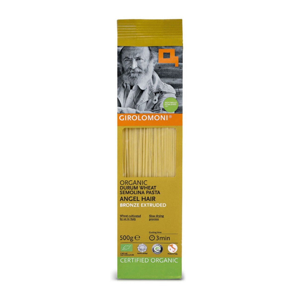 Girolomoni Wheat Semolina Pasta Angel Hair 500g