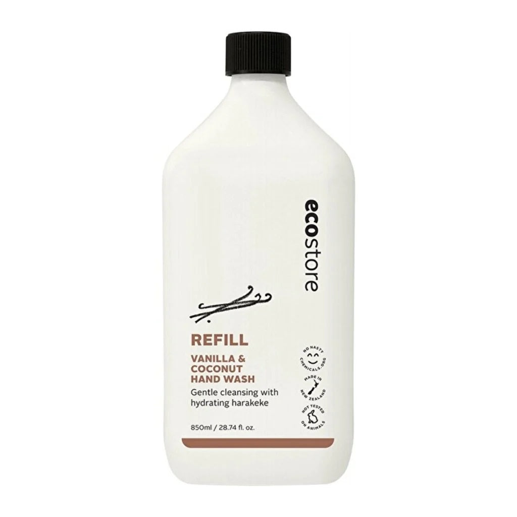 Ecostore Hand Wash (Refill) Vanilla & Coconut 850ml