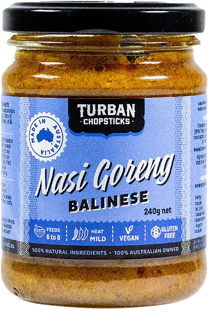 Turban Chopsticks Curry Paste Nasi Goreng Balinese 240g