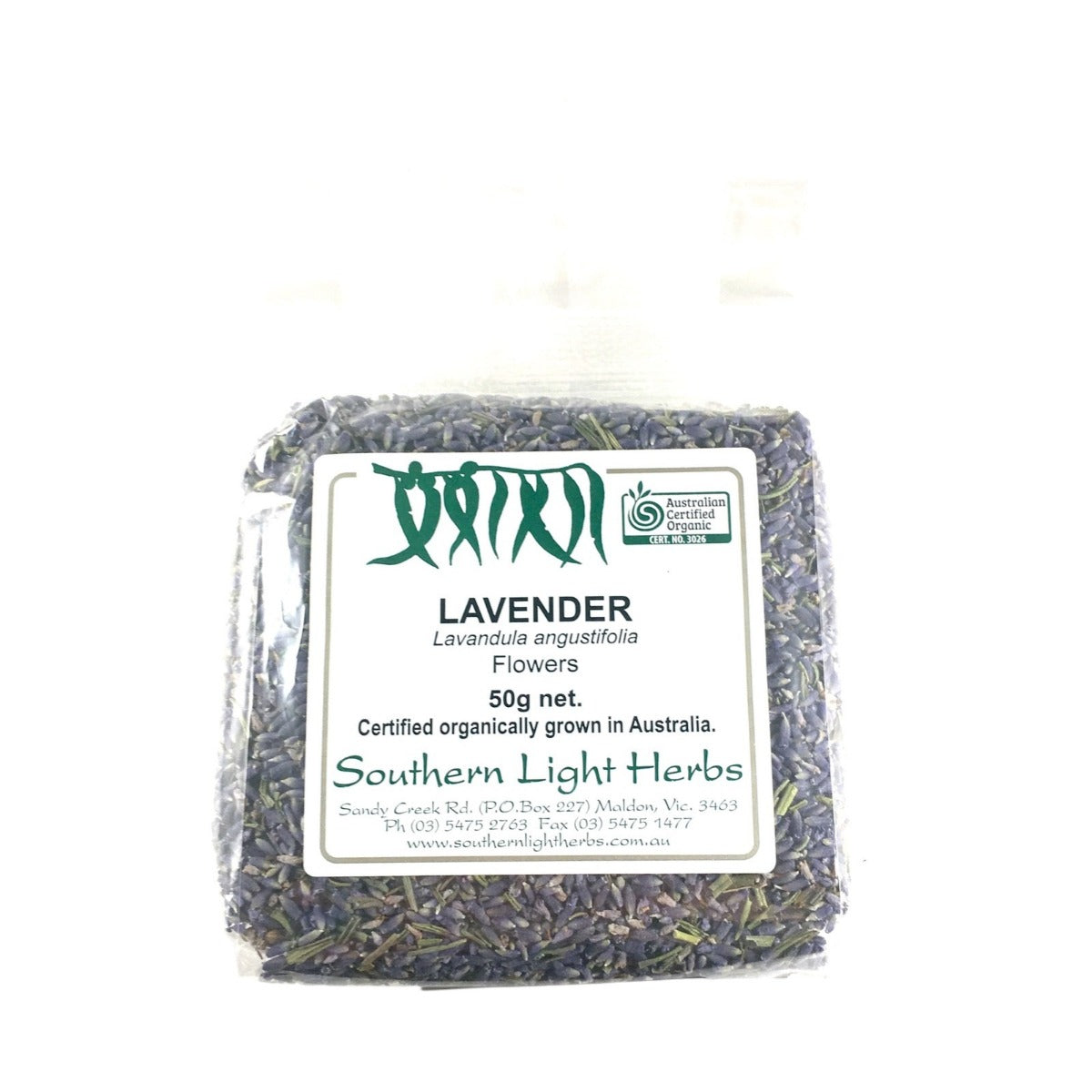 Southern Light Herbs Lavender 50g