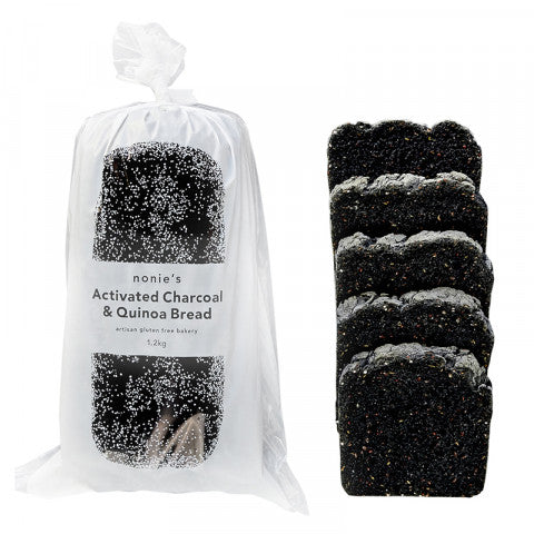 Nonie's Charcoal Quinoa Bread 1.1Kg