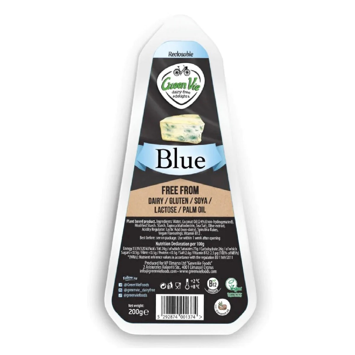 Green Vie Veg Blue Cheese 200g