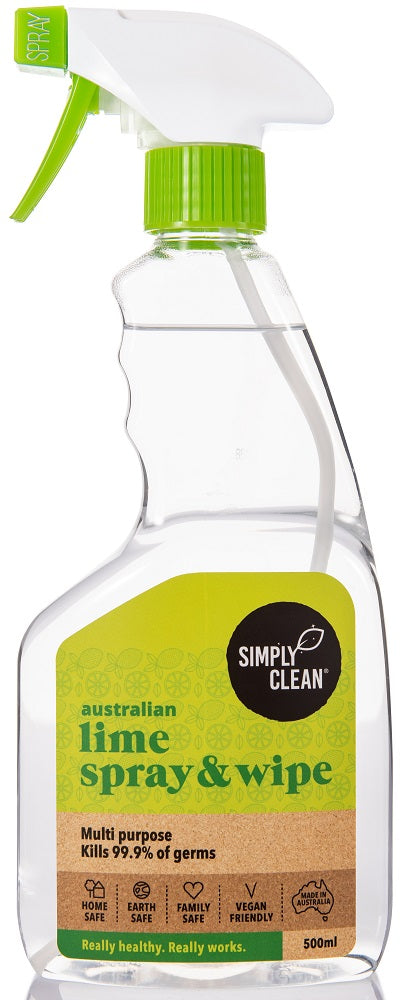 Simply Clean Lime Spray & Wipe 500ml