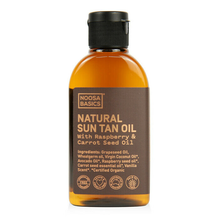 Natural Sun Tan Oil 125ml