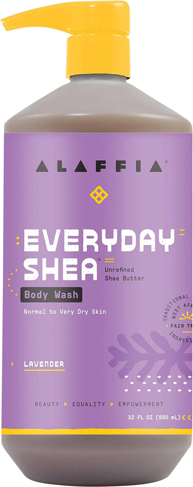 Alaffia Everyday Shea Body Wash Lavender 950ml