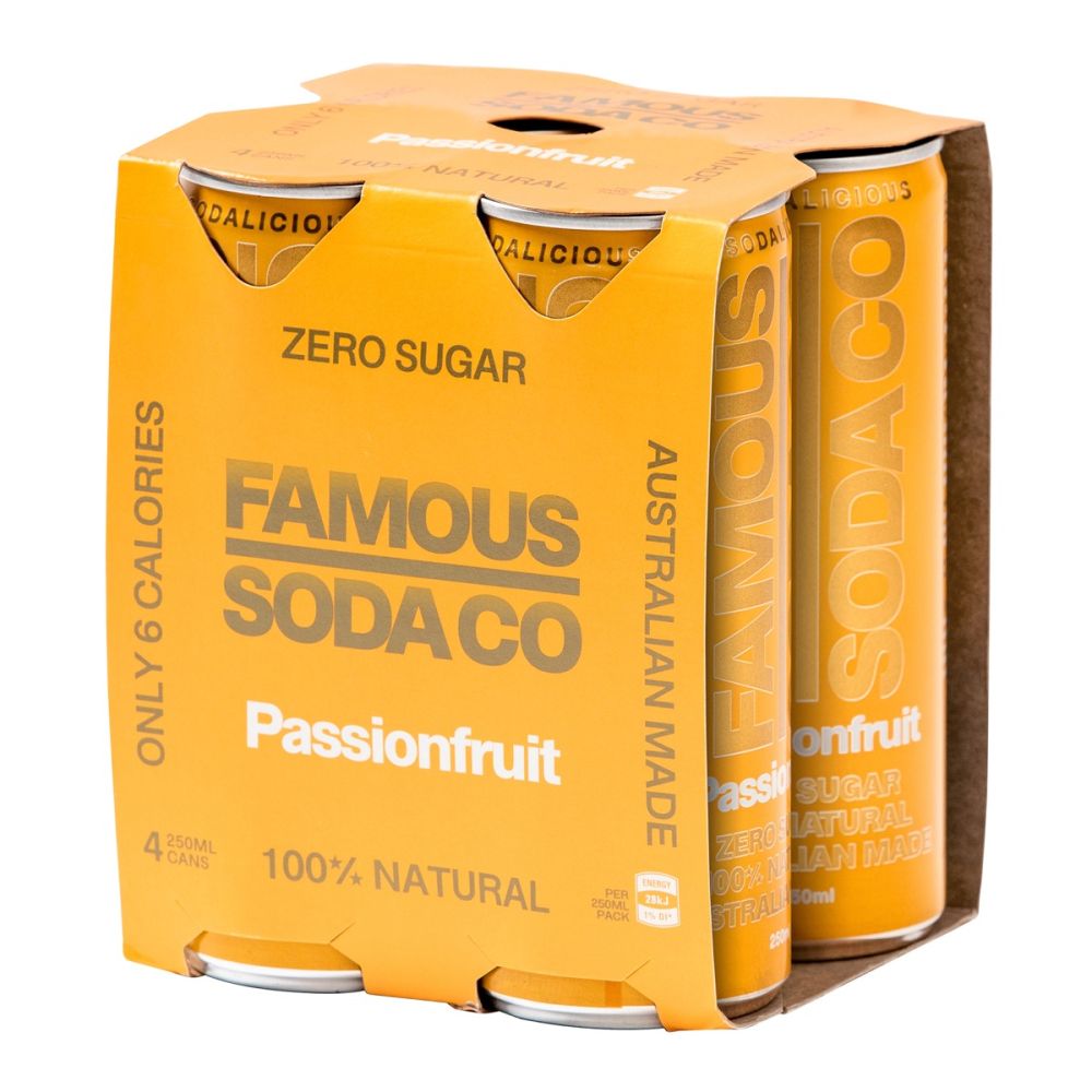 Soda Passion 4X250ml