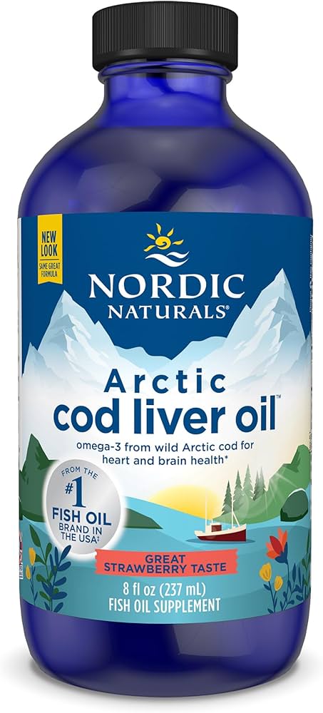 Cod Liver Oil Strawberry 237ml