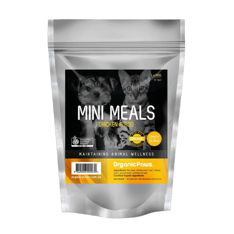 Organic Paws Mini Meals Chicken & Roo