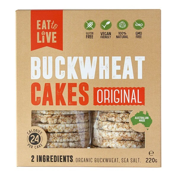 Buckwheat Cakes Original (Gluten Free)