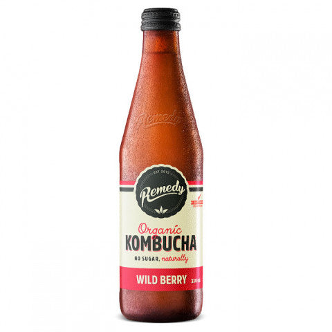 Remedy Kombucha Wild Berry 330ml