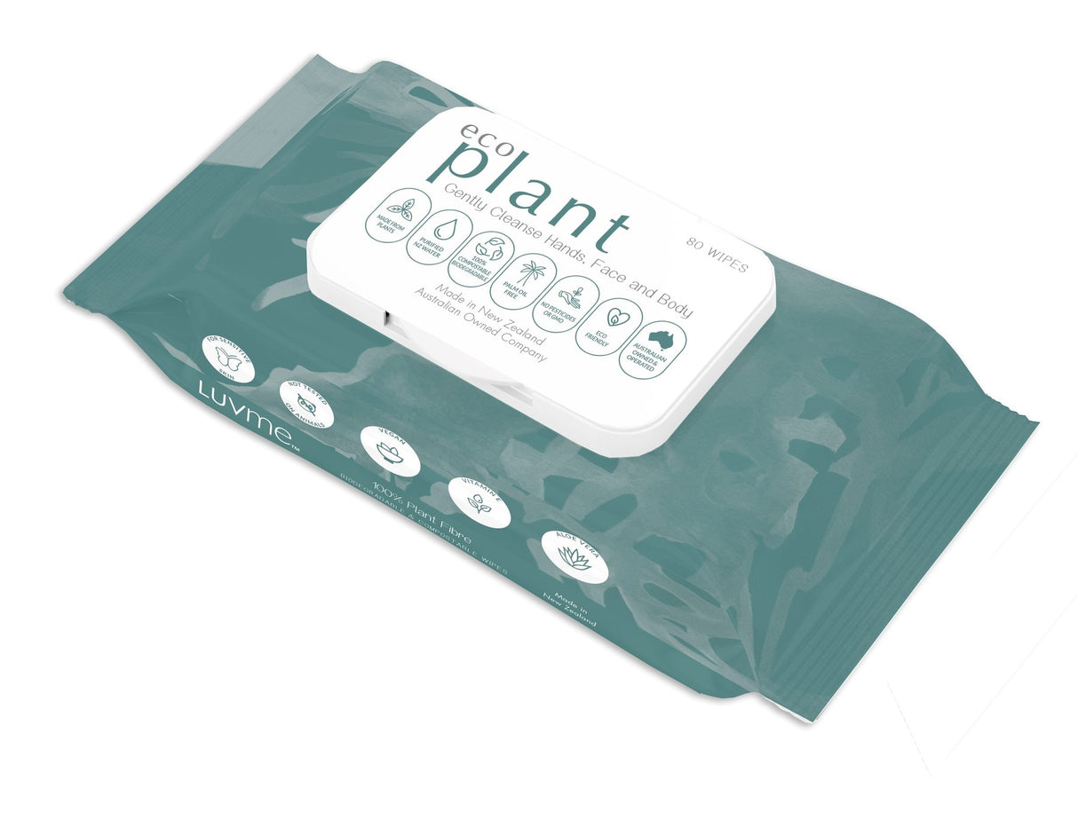 Eco Plant Plant Plant Wipes 80s