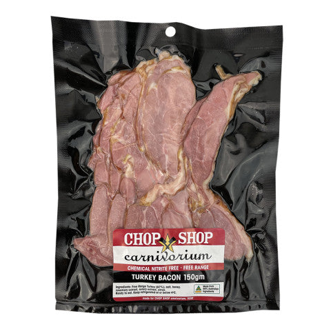 Chop Shop Nf Turkey  Bacon 150g