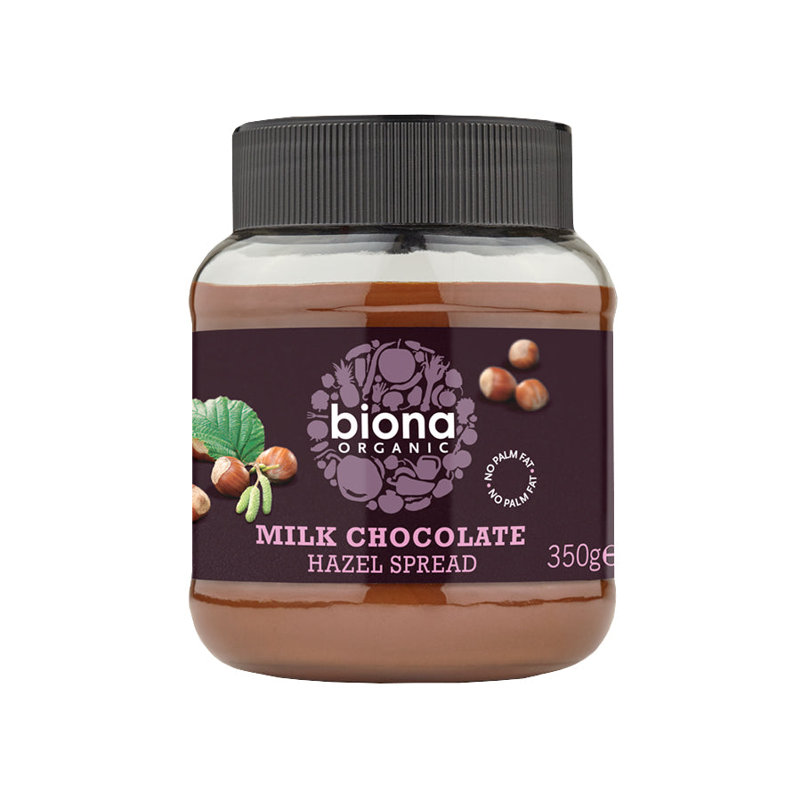 Biona Milk Chocolate Hazelnut Spread350g