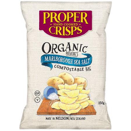 Proper Crisps Sea Salt 150g