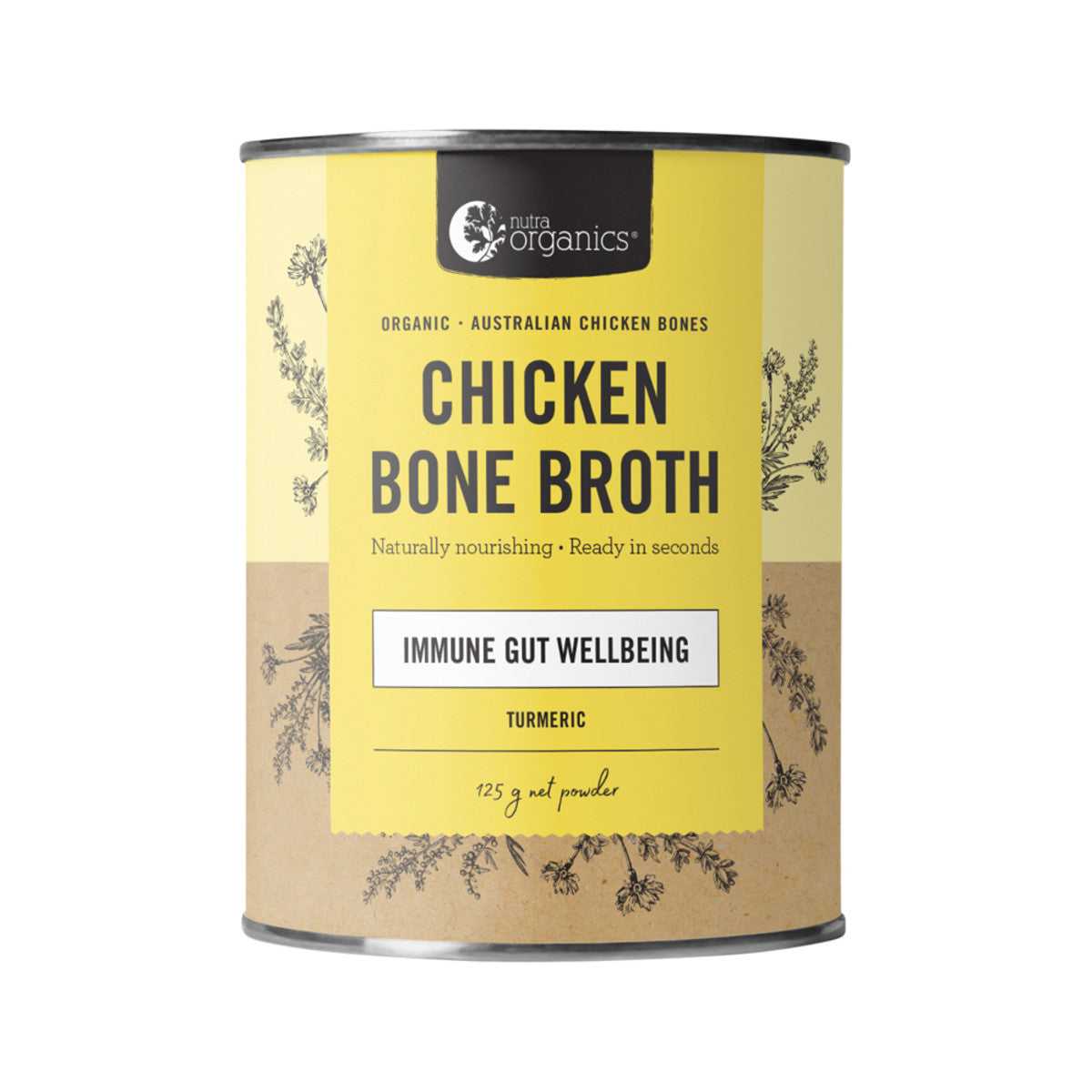 Bone Broth Chicken Turmeric 125g