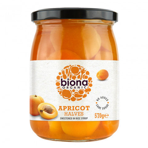 Biona Apricot In Rice Syrup570