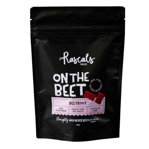 Rascals Treats Dog Treats On The Beet 125g