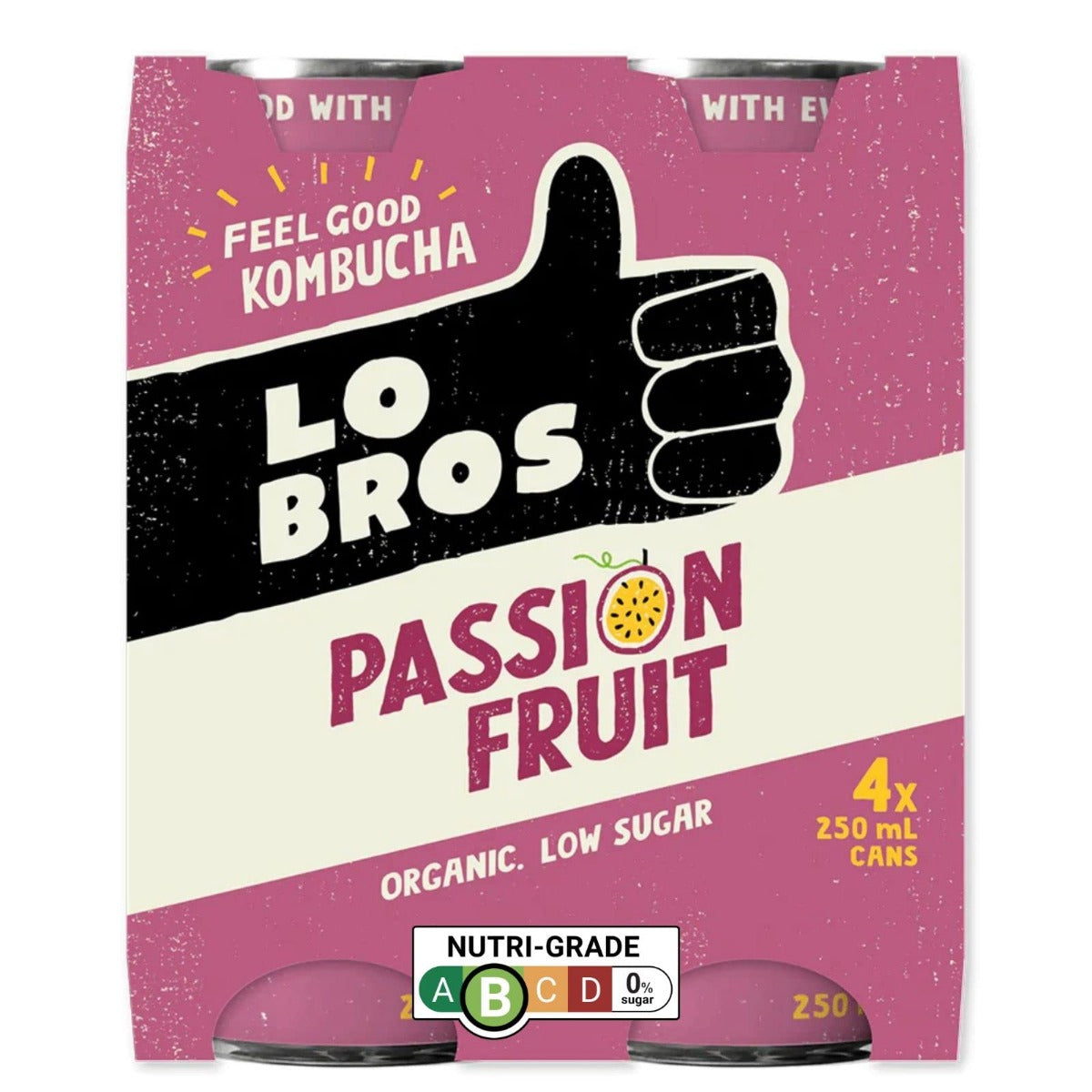 Lo Bros Kombucha Passion 4X250