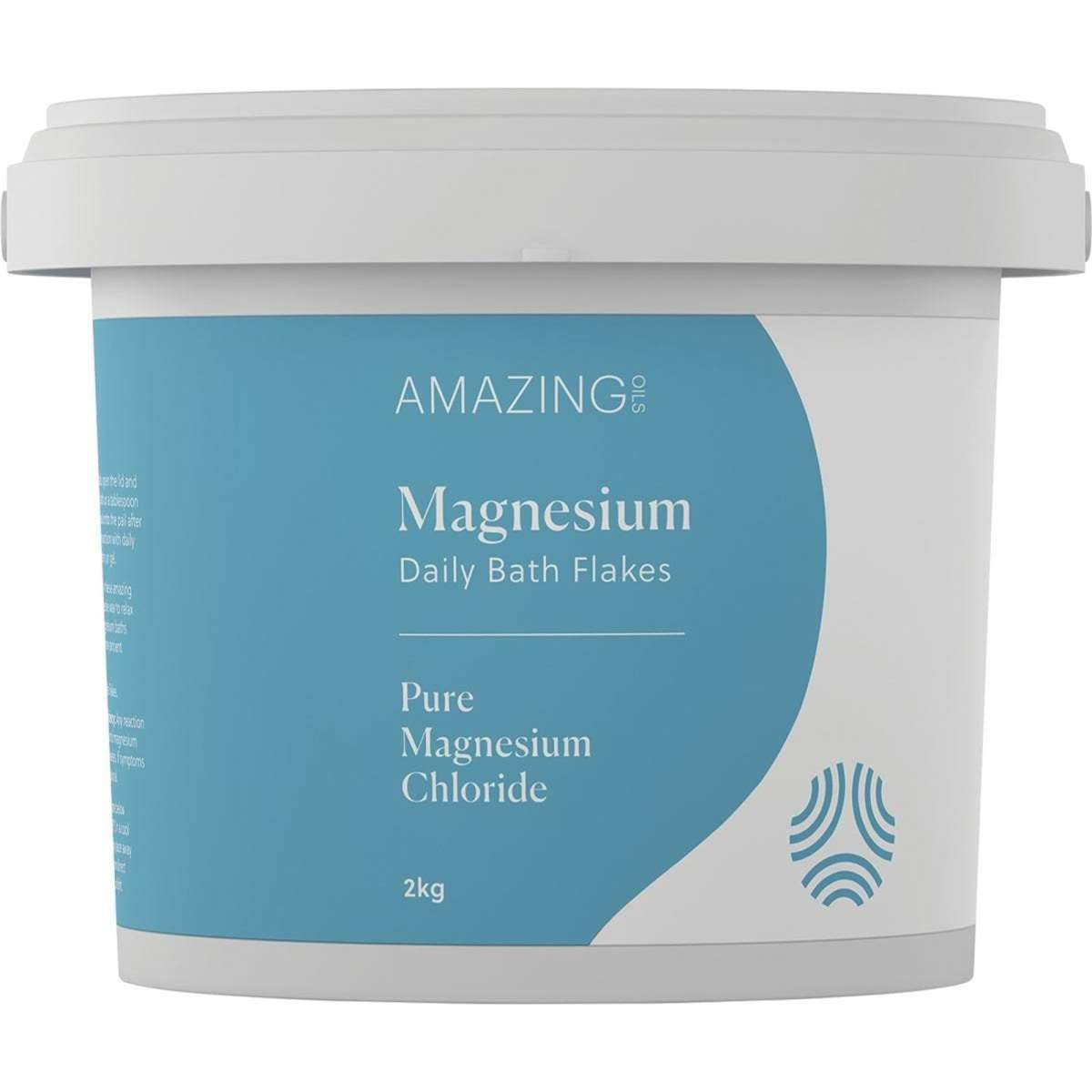 Amazing Oils Magnesium Daily Bath Flakes Pure Magnesium Chloride 2kg