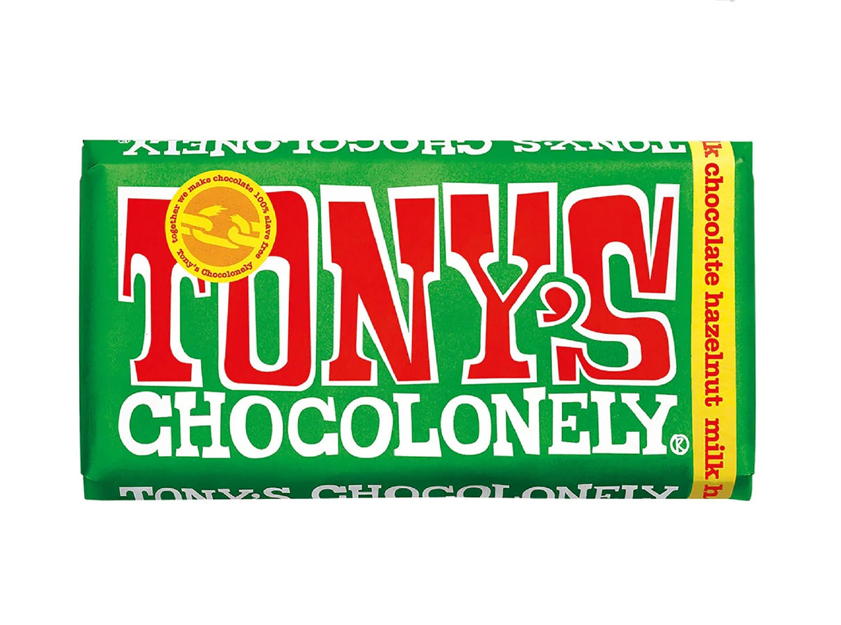 Tony's Chocolonely Milk Hazelnut 180g