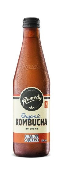 Remedy Kombucha Orange/Lemon330ml