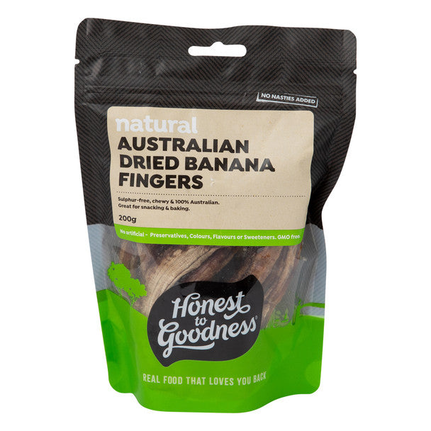 Honest to Goodness Dried Banana Finger 200g