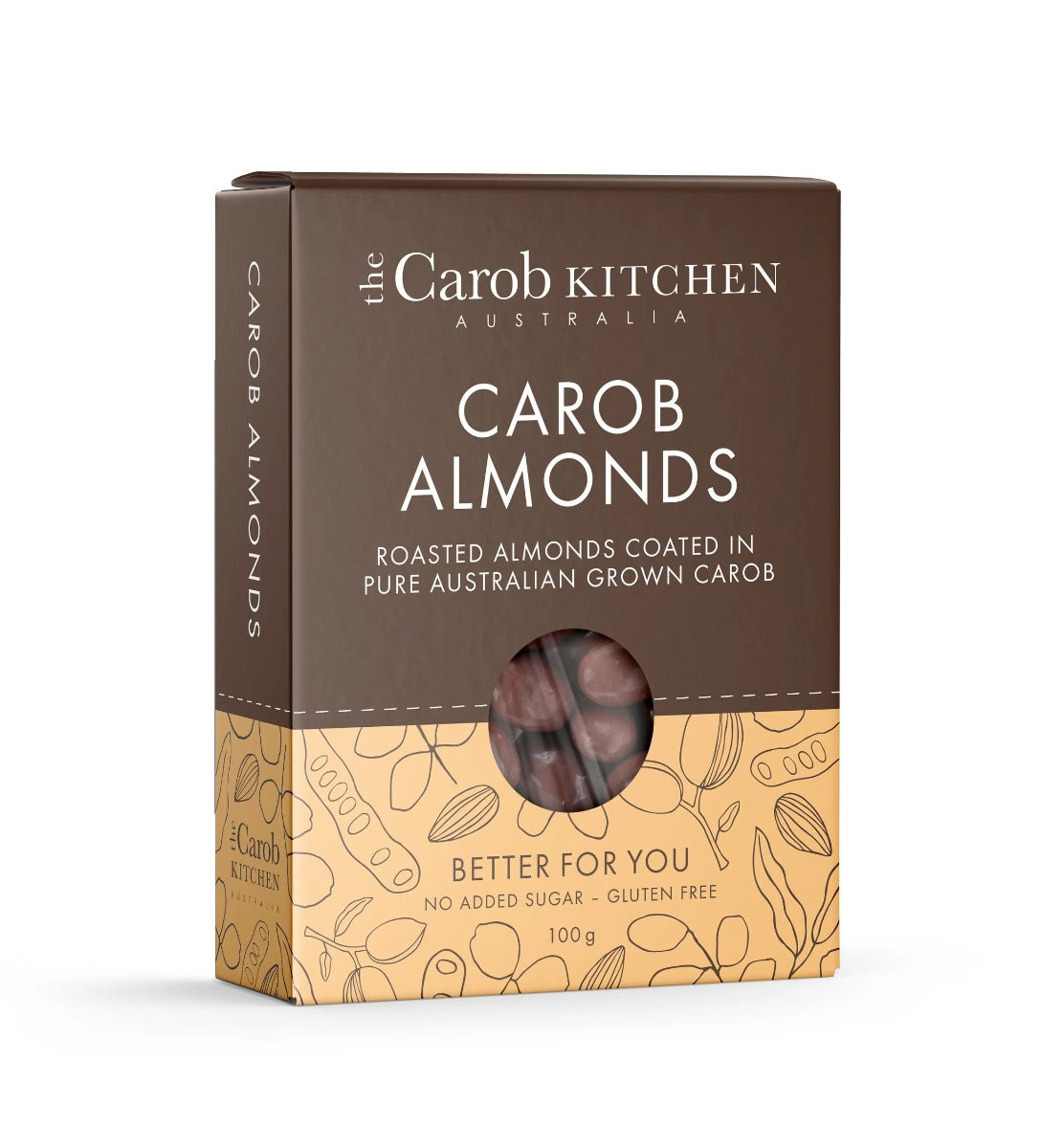 Carob Almonds 100g