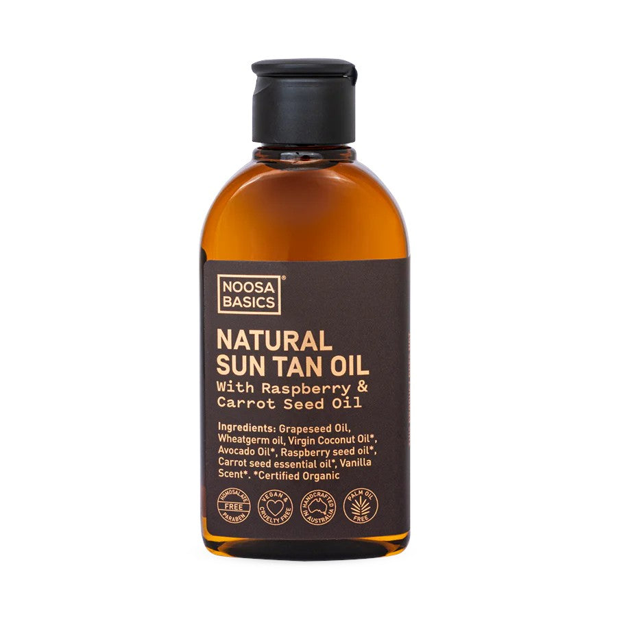 Noosa Basics Natural Sun Tan Oil 125ml