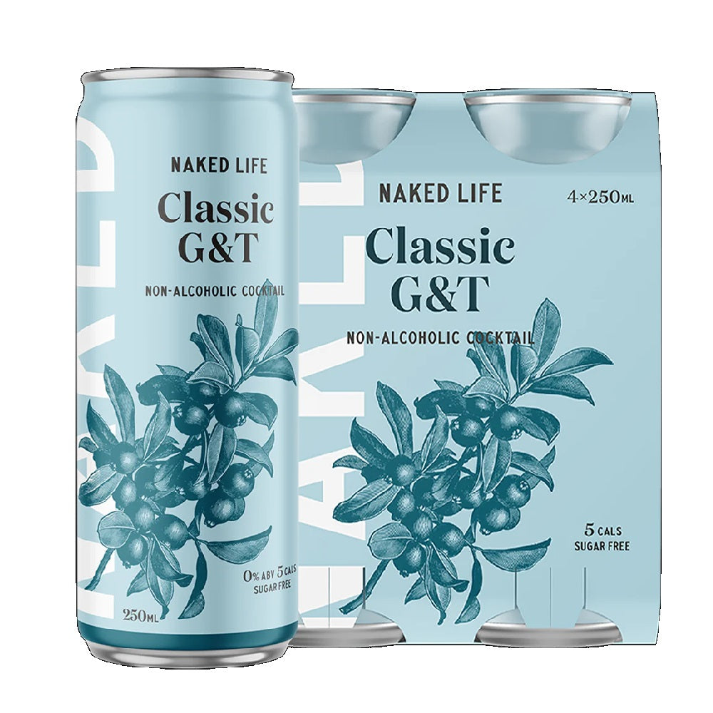 Naked Life Non-Alcohol Classic 4x250ml