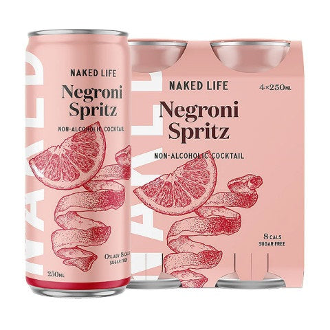 Naked Life Non-Alcohol Negroni 4x250ml