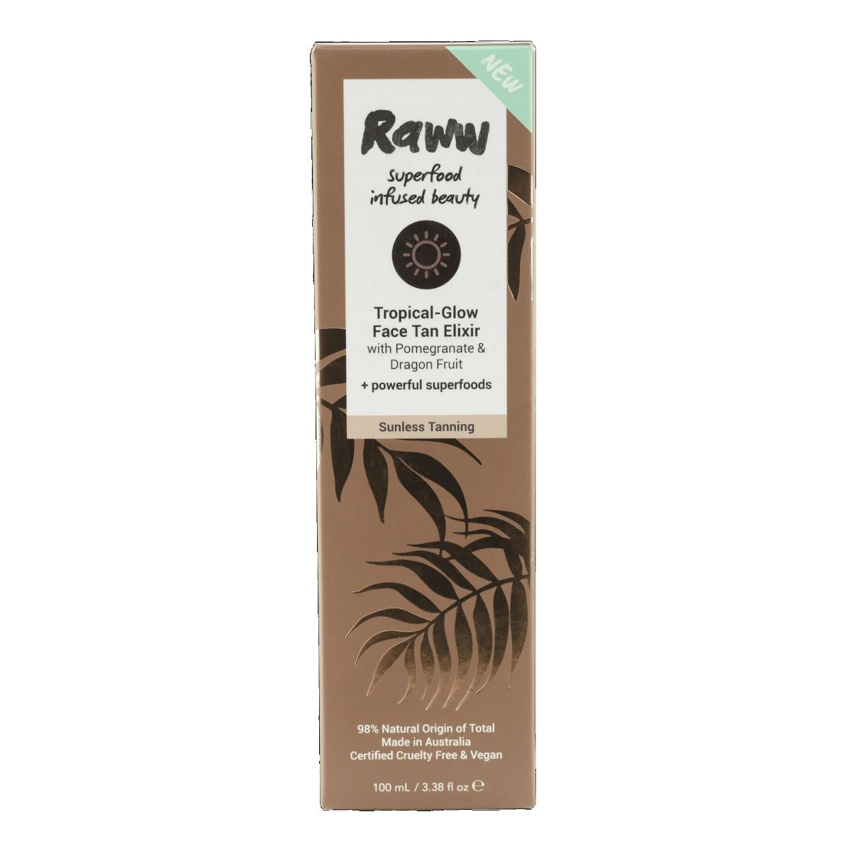 Raww Cosmetics Face Tan Elixir 100ml