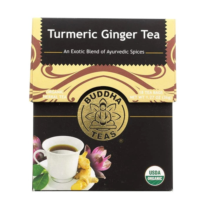 Buddha Teas Turmeric Ginger Tea 18tb