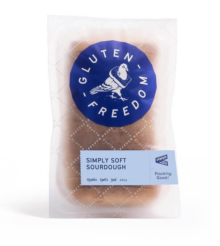 Gluten Freedom GF Soft Sourdugh 480g