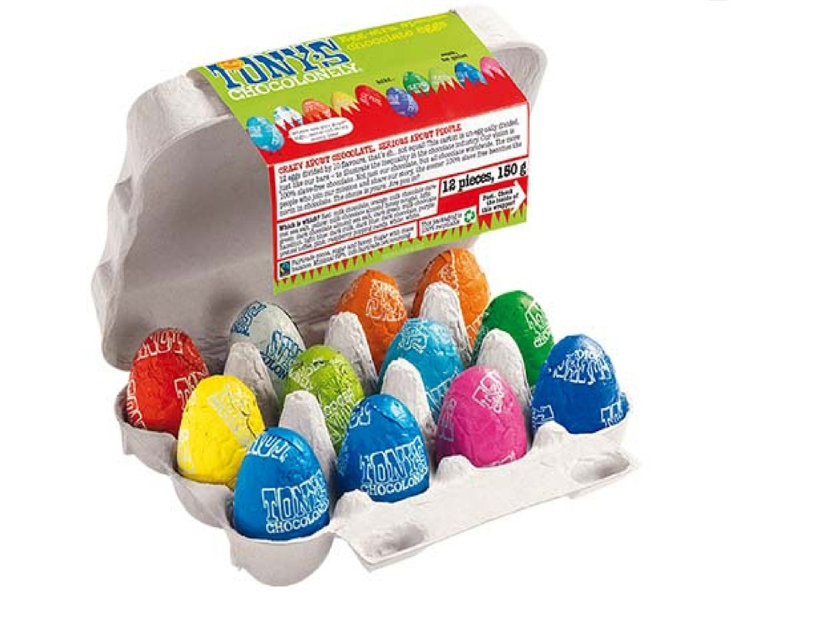 Tony's Chocolonely Egg-stra Special Chocolate Eggs 150g