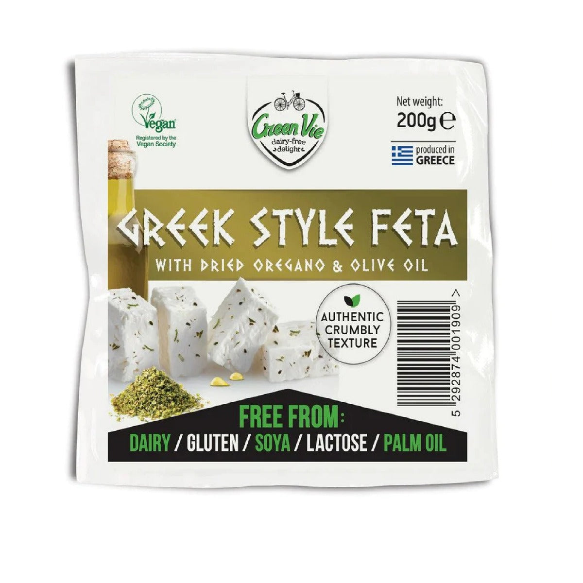 Green Vie Feta Oregano 200g