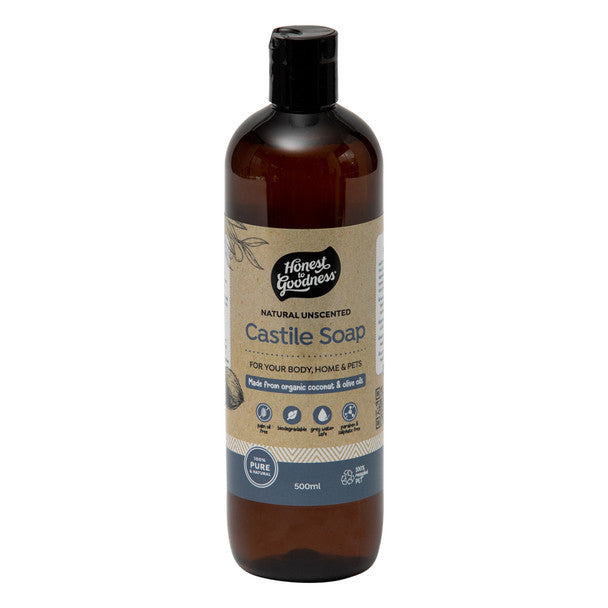 Castile Soap Unscent 500ml