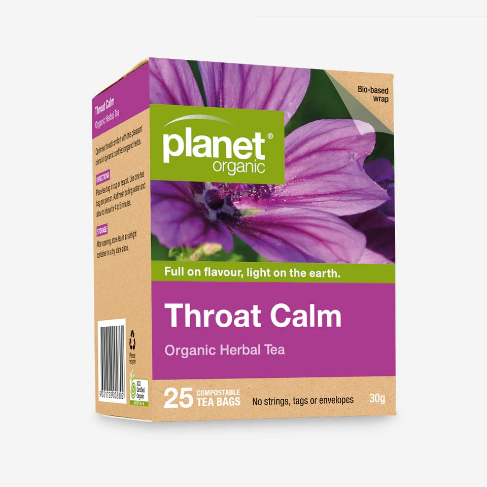 Planet Organic Throat Calm 25tb